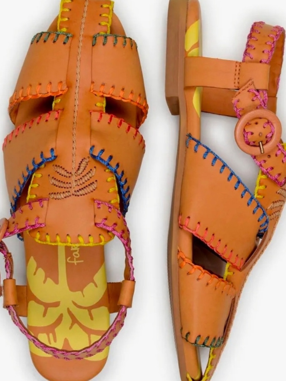 FARM RIO Palm tree sandals